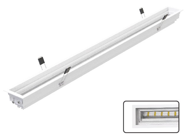 RW55 Series Recessed LED Linear Light (Lens Adjustable)